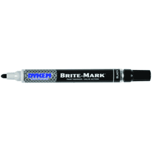 Brite-Mark Paint Marker - Oil Based - Black